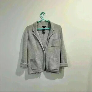 Audrey & Grace | Grey casual cardigan with pockets from brand womens  small